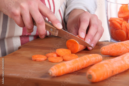 Couper des carottes