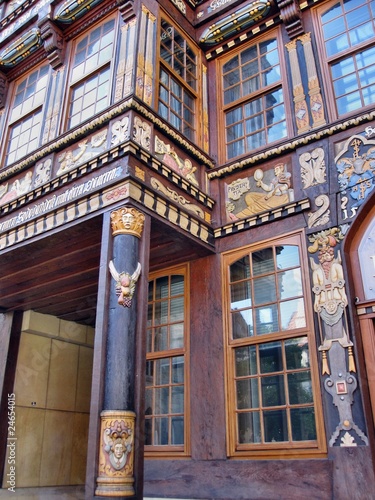 Wedekindhaus am historischen Marktplatz in Hildesheim photo