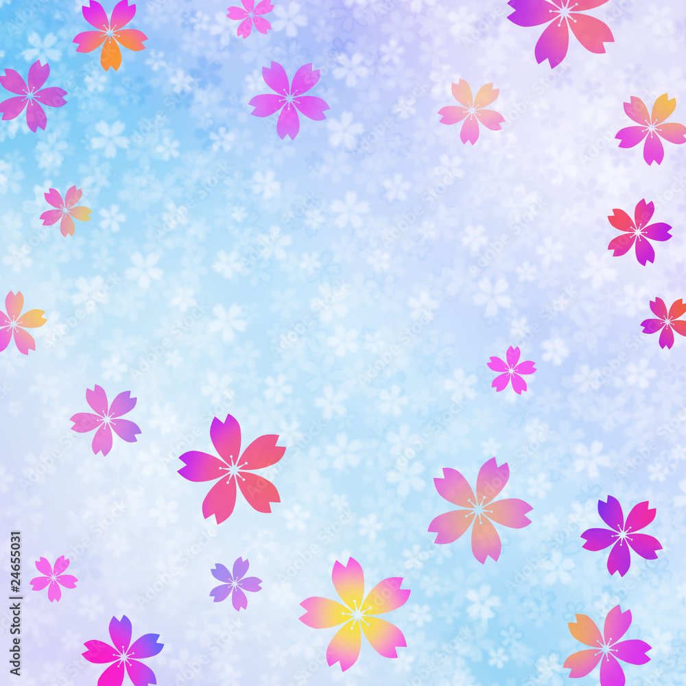 桜模様 Stock イラスト Adobe Stock