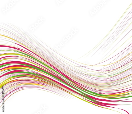 abstract rainbow wave background