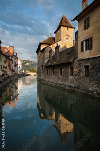 Annecy Canal Island Prison Rear