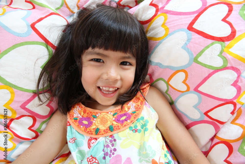 Closeup of Smiling Girl Closeup of Smiling Girl