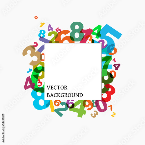 numbers background