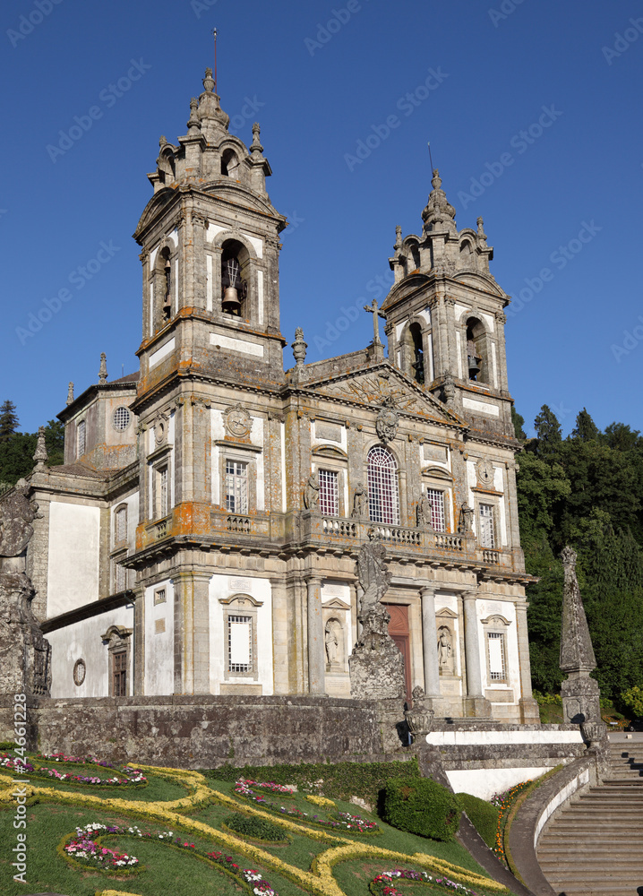 Bom Jesus do Monte Church in Braga, Portugal