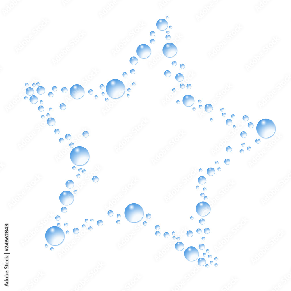水滴の星 水滴の星