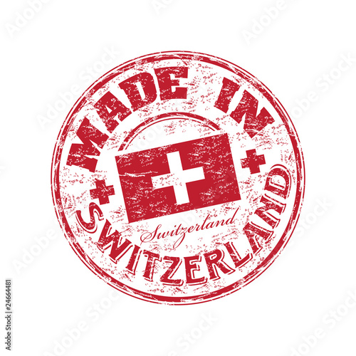 Made in Switzerland stamp