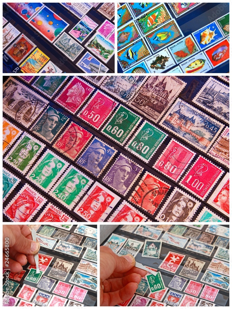 Folie des timbres Folie des timbres