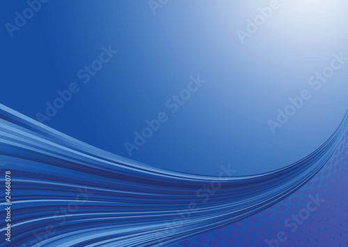 Abstract Blue Background