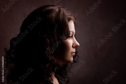 beautiful young woman portrait © 2happy