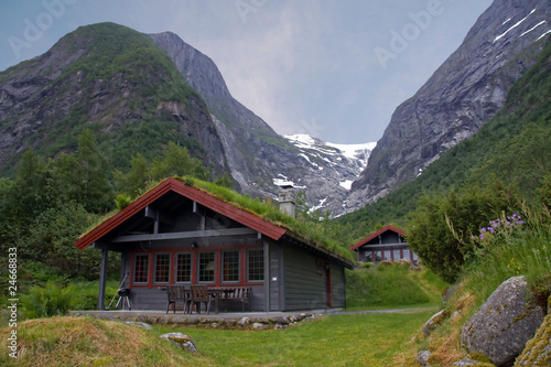 mountain cabin