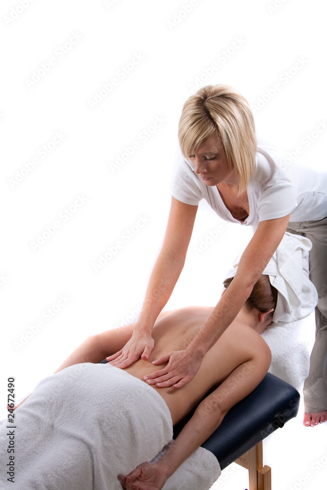 Back massage Back massage