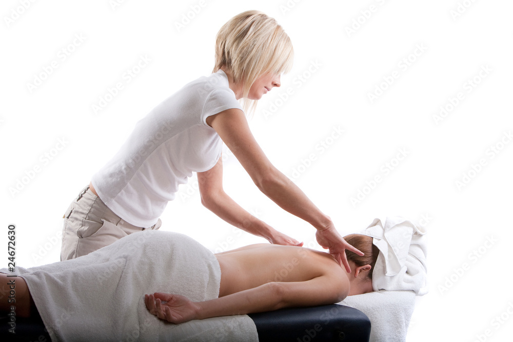 © MaxFX - Back massage © MaxFX - Back massage