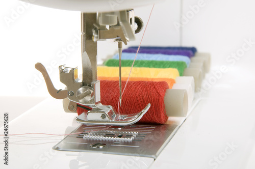sewing machine and thread