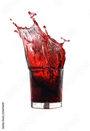 Splashing Cherry Juice