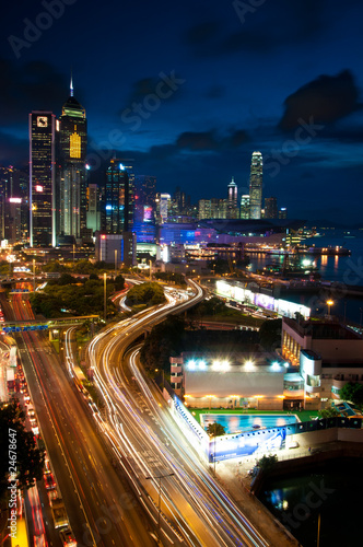 Wallpaper Mural Hong Kong Skyline. Torontodigital.ca