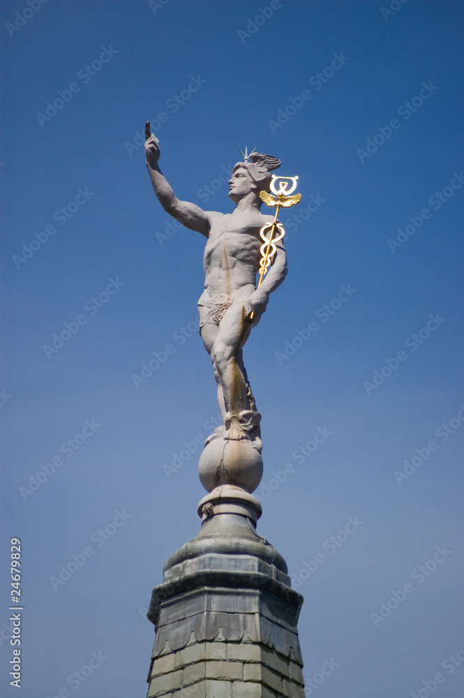 Obraz premium Hermes Mercury statue