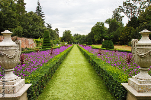 A Formal English  Landscaped Garden photo