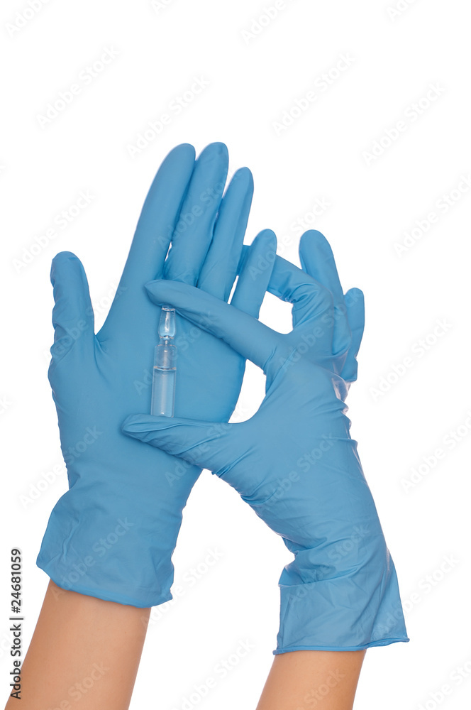 Obraz premium ampoule for making a vaccination
