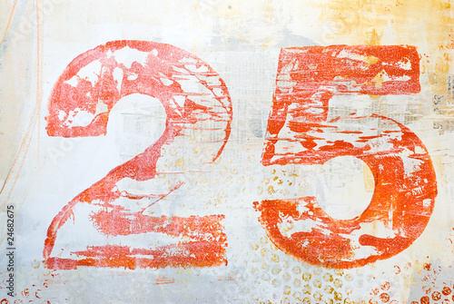 Obraz na płótnie Malerei Nummer 25