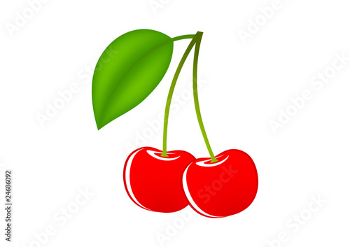 Red cherries