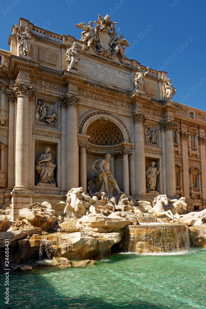 Rome fontaine de Trevise