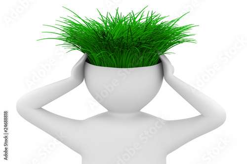 man thinks of ecology. Isol...
