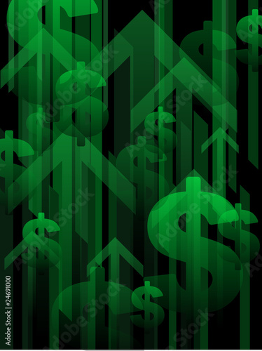 Financial recovery background