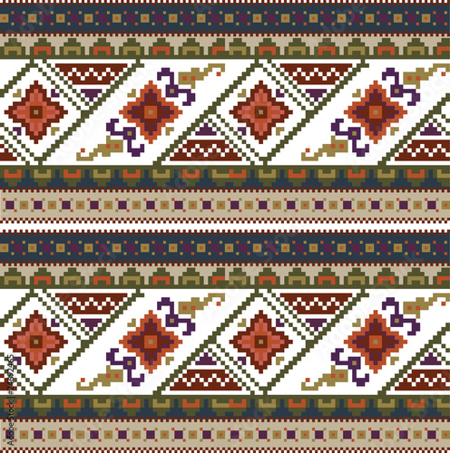 American textile pattern photo