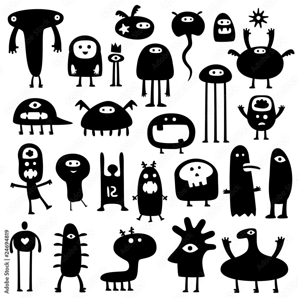 Fototapeta premium Monsters