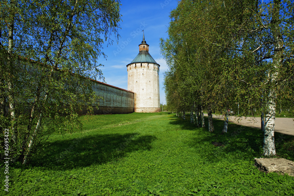 Tower of the Kirillo-Belozersky Monastery Tower of the Kirillo-Belozersky Monastery