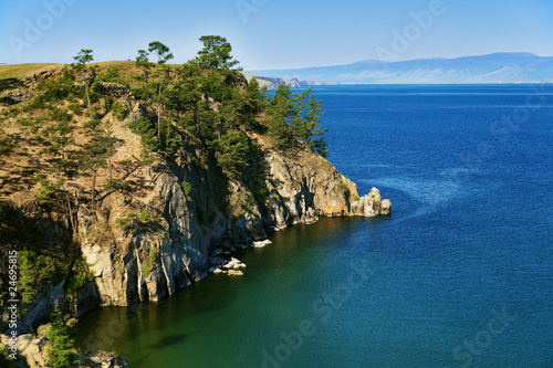 Olkhon island on Baikal Lake