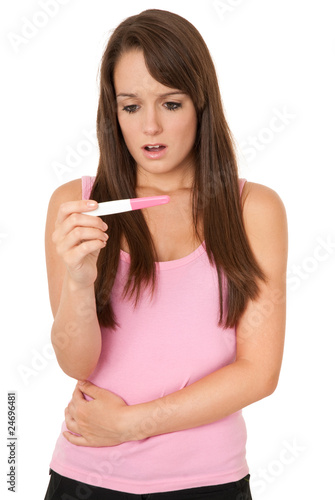 Pregnancy test - teen