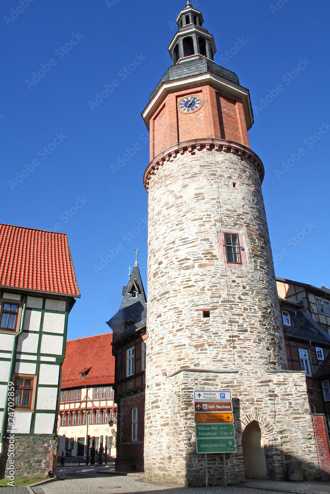 Saigerturm in Stolberg/Harz (Sachsen-Anhalt)