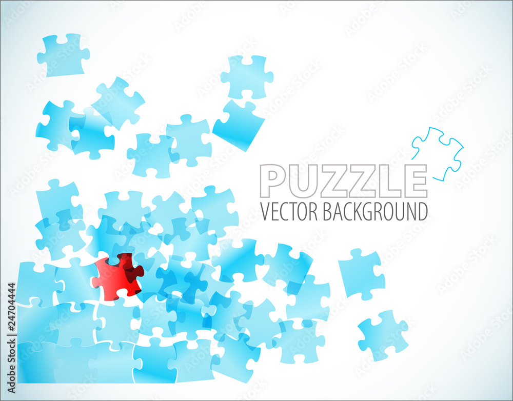 Abstract puzzle background Abstract puzzle background