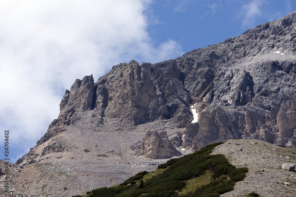 Felsformation Nähe Scarljoch - Südtirol, Italien Felsformation Nähe Scarljoch - Südtirol, Italien