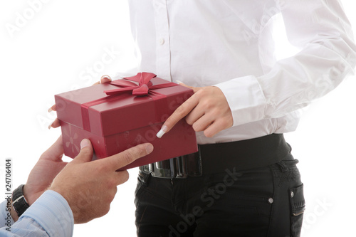 Gift box photo