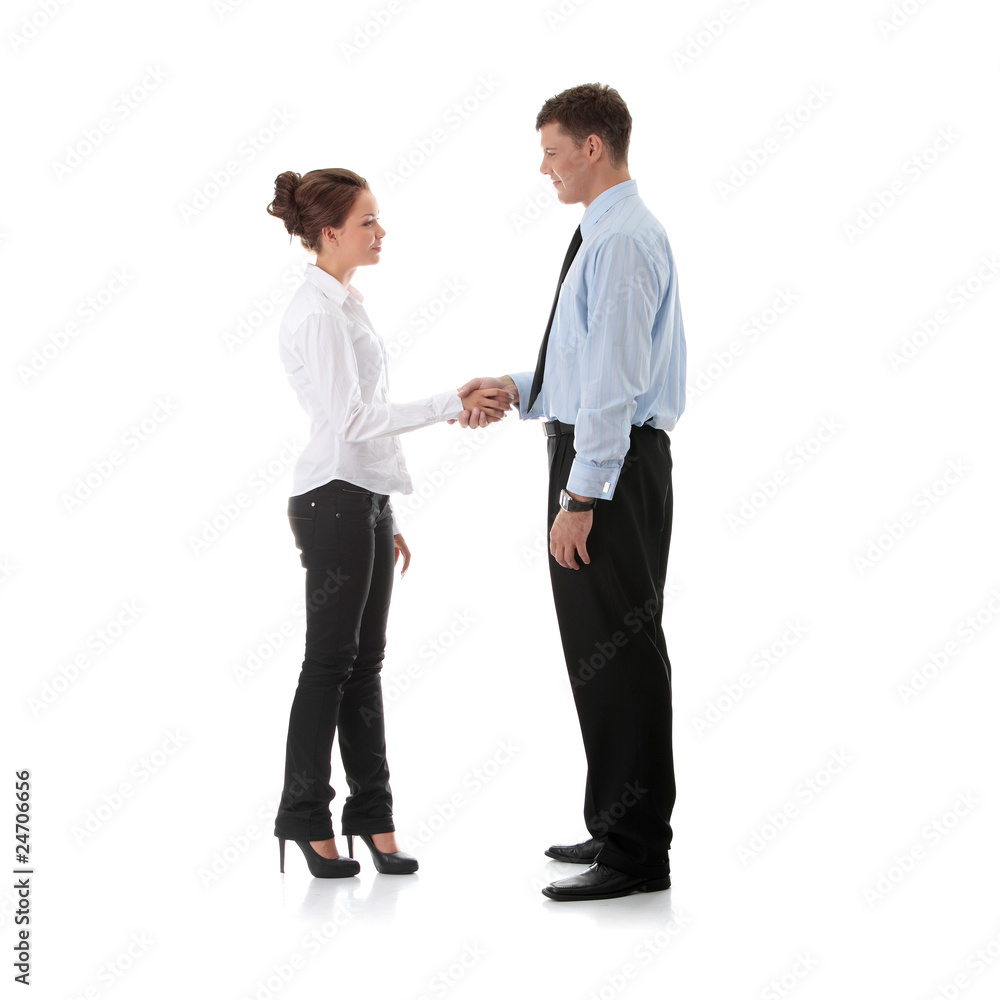 Successful young business executives Successful young business executives