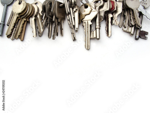 Row of keys photo