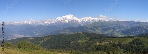 Vue panoramique depuis Croisse Baulet