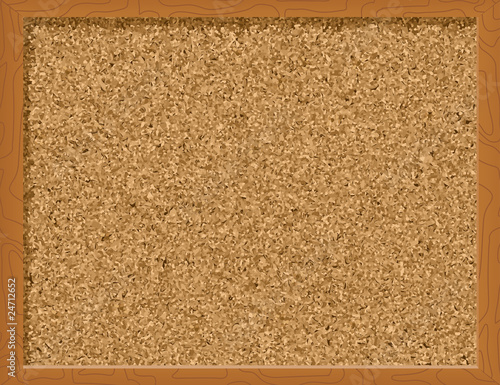 corkboard - vector illustration