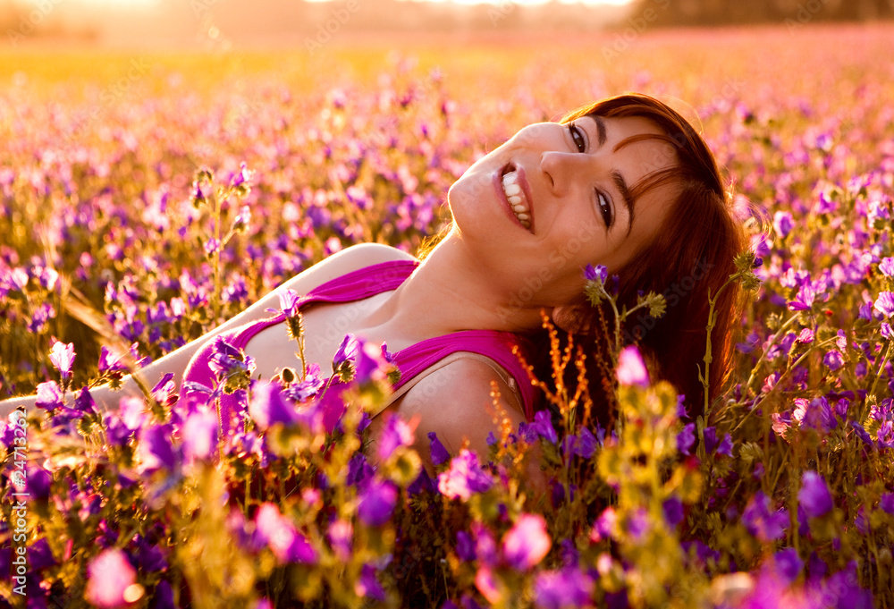 Relaxing on the meadow Relaxing on the meadow