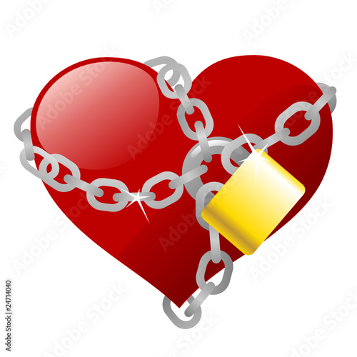 cuore in catene