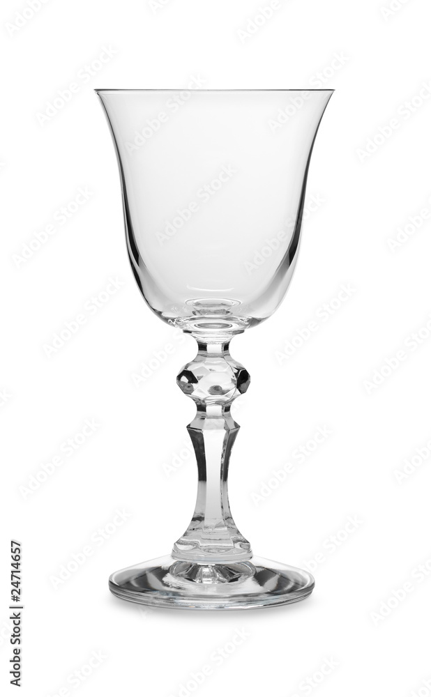 Empty wineglass Empty wineglass