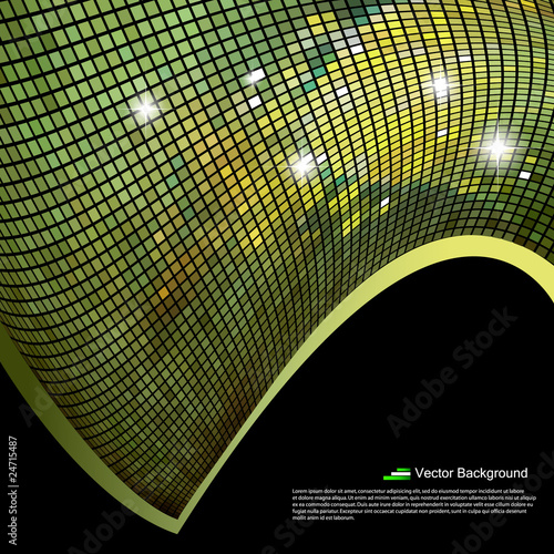 Mosaic background or business card. EPS10 Vector