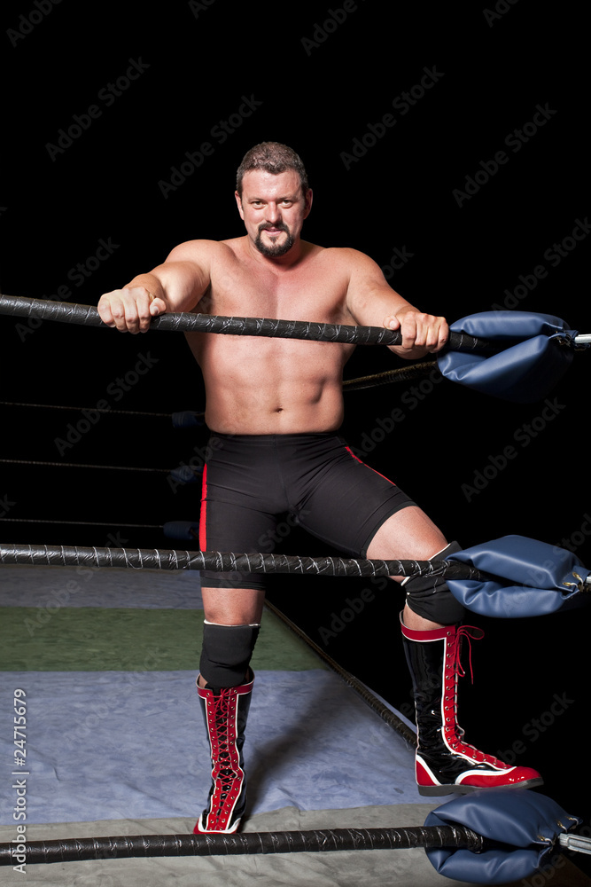 professional wrestler Stock Photo | Adobe Stock