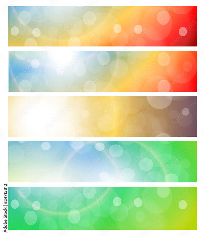 Banners, headers Banners, headers