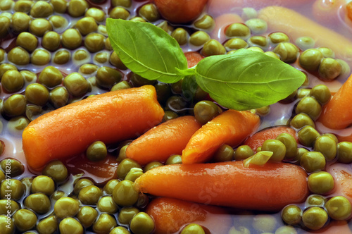 Carrots and peas