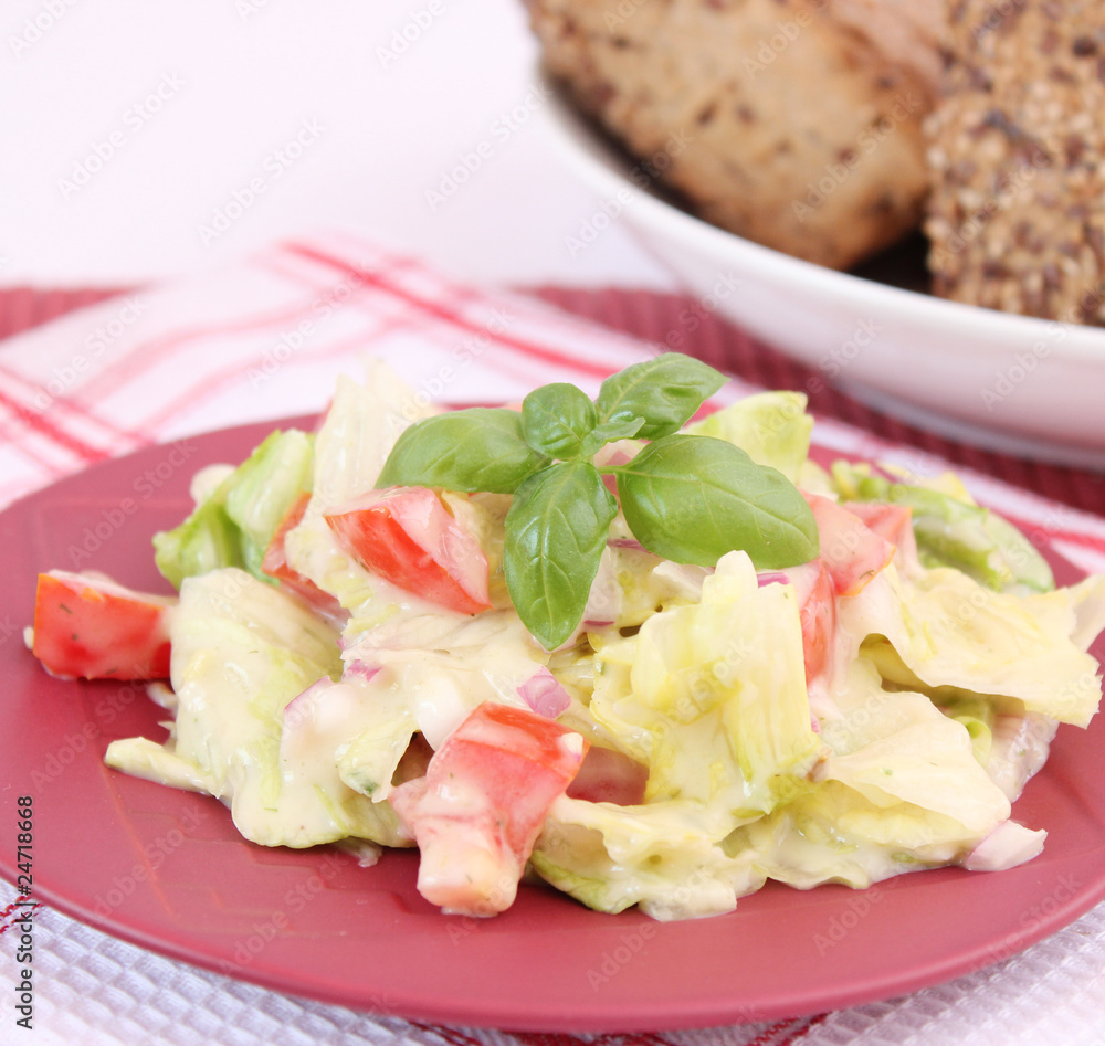 Frischer Salat Frischer Salat