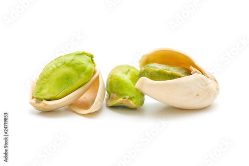 macro de unos pistachos