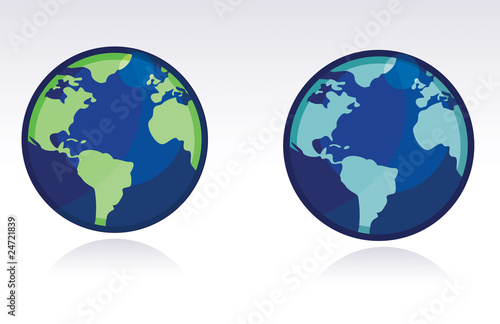 Vector Globe / World Map